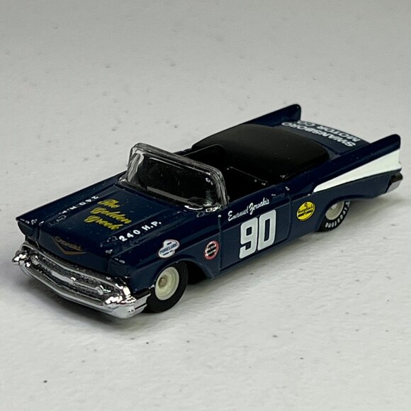 Emanuel Zervakis #90 Swansboro Motor 1957 Chevy Convertible 1:64 Diecast Model - Picture 13 of 14